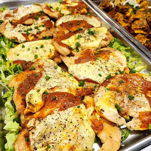 Filet de pollo a la pizzaiola