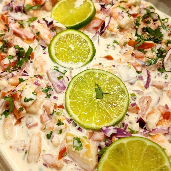 Camarones al salpicón