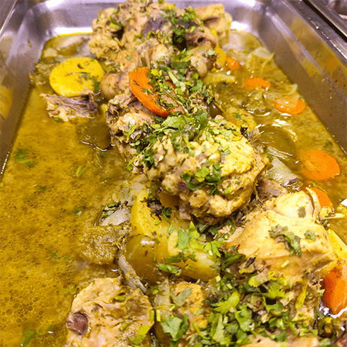 Pollo en salsa norteña