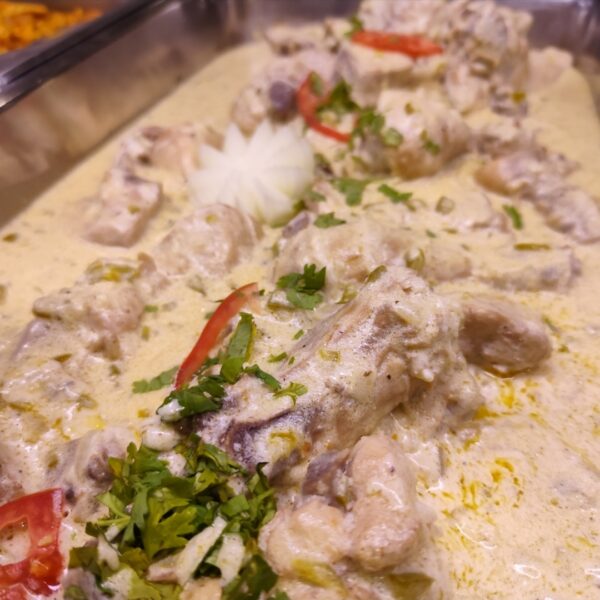 Pollo en salsa ranch